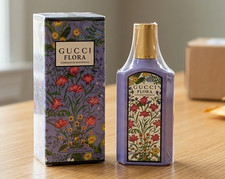Gucci Flora Gorgeous Magnolia Eau De Parfum Spray 3.3 oz / 100 ml Perfume NIB picture