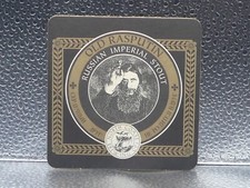 Old Rasputin Russian Imperial Stout North Collectible Breweriana Barware Coaster picture