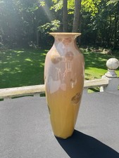 Vintage GARY L. BLOSCH Crystalline Ceramic Vase 1982 Signed 11.5” T Rare picture