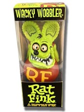 VRHTF Vtg NHRA Cool Original Rat Fink Roth Ed Big Daddy Bobblehead Wacky Wobbler picture