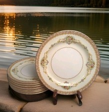 8 Noritake N77 Salad Dessert Plates Occupied Japan 7.75