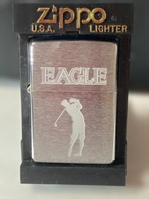 Limited edition of 100 – Serial No. 089 – 2000 ZIPPO – Eagle Golf Design picture