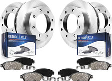 Detroit Axle - 8Pc Brake Kit for Chevy GMC Silverado Sierra 2500 3500 picture