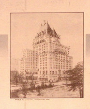1952 HOTEL VANCOUVER VANCOUVER B.C. CANADA LUNCHEON MENU AUG 23 1952 Z2779 picture