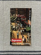 Vintage Original Supreme Business Card New York 1994 Streetwear picture