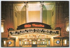 Ohio Theatre Columbus Ohio Night View Marquee Postcard 1928-1978 picture