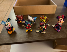 Lot of 7 Romero Britto Mini Disney Figurines Mickey Minnie Collection picture