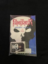 1990 Punisher Papers Factory Sealed Comic Book Sticker Master Set picture