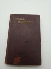 Vintage 1902 Confession & Communion book picture