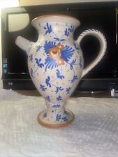 Italian Vase With Spout 11” picture