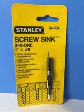 VTG 1986 Stanley Screw Sink 3-In-One 04-704 1