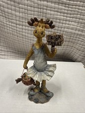 Boyds Bears Moose Troop Ilona B Moosehoos Halloween Trick Treat LE 1000 HTF picture