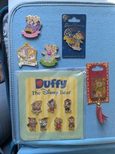 Disney Duffy & Friends Pin Lot- 12 pins total. Authentic pins. picture
