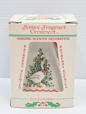 Cardinal Ornament MCM Vintage Jasco  Porcelain NOS Gift Idea picture
