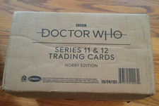 2022 Doctor Dr Who Series 11-12 factory sealed 12 box card case Hobby Edition picture