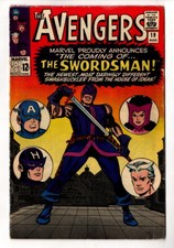 The Avengers #19, 1965, First appearance of the Swordsman.., MID-GRADE picture