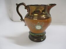 Vintage Copper Luster Lusterware Pitcher Lot A22 picture