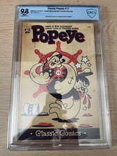 Classic Popeye #17 CBCS 9.8 : Chogrin Munoz 1:10 Retailer Incentive Variant picture