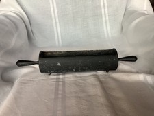 Vintage EMIG 1328 Cast Iron Rolling Pin Planter picture