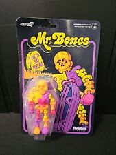 Mr. Bones Super7 Reaction Action Figure (pink, orange, purple, yellow) READ NEW picture