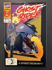 Ghost Rider #1 1990 KEY 1st App Ghost Rider Danny Ketch Saltares NM 9.0 picture