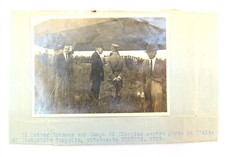 1919 Photograph of Dr Hugo Eckener at Christening of Italian Zeppelin ESPERIA picture