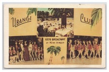 NEW YORK UBANGI CLUB HARLEM ON BROADWAY 1944 MRS CONNELLY, NEW ROCHELLE. picture