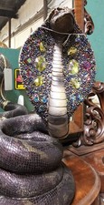 WICKED VALUES: Katherine's Collection REALISTIC Cobra Wine Caddy 2012 Mint picture