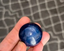 Gorgeous Blue Sapphire Lingam – Sacred Form from India picture