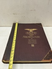 1893 Art And Architecture Worlds Columbian Exposition Vol 2 Folio Walton Barrie picture