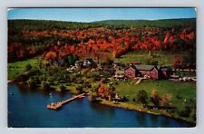 Scotrun PA-Pennsylvania, Brookdale On The Lake, Antique, Vintage c1957 Postcard picture