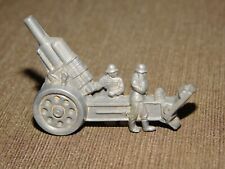 VINTAGE WWII GERMAN WHW PLASTIC SOLDIERS WITH CANNON picture
