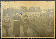 Antique WW2 German Soldiers Inspection Photo Rare History Militaria Collectible picture