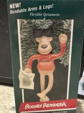 Hallmark 1989 Rodney the Reindeer Christmas Ornament picture
