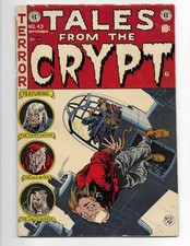 Tales From The Crypt 43 1954 EC Comics G/VG 3.0 Crypt-Keeper Old Witch picture
