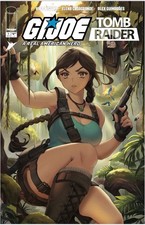 G.I. Joe x Tomb Raider #1 Rachta Lin Trade Foil NYCC Secret Drop picture