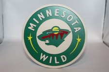 Minnesota Wild 3D printed Logo Sign Wall Desk Shelf Art picture