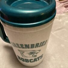 Aladdin 34 Ounce Vintage Greenbier Bobcats Foam Insulated picture