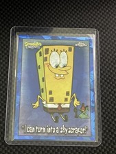 2025 Topps Chrome SpongeBob Sapphire I can turn into a skyscraper #175 Base picture