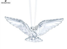 NIB Swarovski Peace Dove With Olive Branch Crystal Clear Ornament #5403313 picture