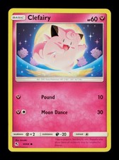 Clefairy 39/68 Pokemon Hidden Fates Trading Card TC picture