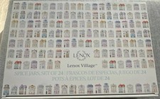 Lenox Spice Village 24 Piece Jar Full Collection Complete Set NEW SHIPS FAST picture