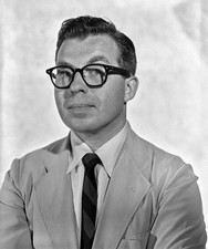 Actor comedian Paul Frees emcee for the late night KNXT TV musical- Old Photo 2 picture