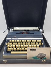Excellent 1972 Adler J5 Vintage Portable Typewriter (Elite) with Manual picture