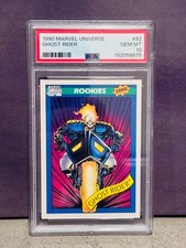 1990 Impel Marvel Universe #82 Ghost Rider PSA 10 GEM MT BRAND NEW SLAB picture