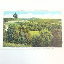 Rainelle, WV: Lee's Tree Tavern Sewell Mt. vintage West Virginia Postcard picture