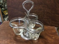 Vintage 1970 Irvinware Gourmet Susan 3 Section Server  picture