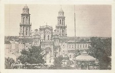 Postcard Mexico: RPPC Catedral, Hermosillo, Sonora picture