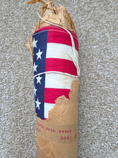 1 DOZEN 49 STAR AMERICAN FLAGS 12x18 inches RARE 1959 in Original Wrap picture