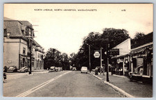 Real Photo Vintage Postcard of North Ave., North Abington, Mass. picture